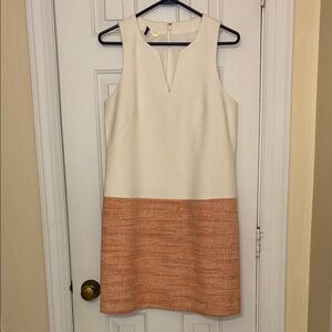 Elegant Two-Tone Sleeveless Dress